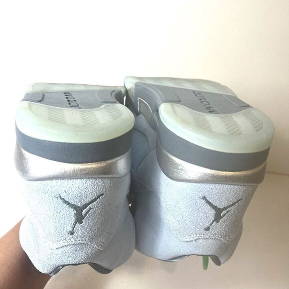 Nike Air Jordan 5 Retro Blue Bird Women's Size 9.5 EU 41 DD9336-400 EUC with Box - Picture 10 of 13